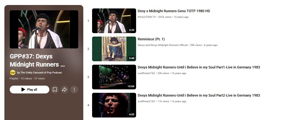 YouTube playlist example 2